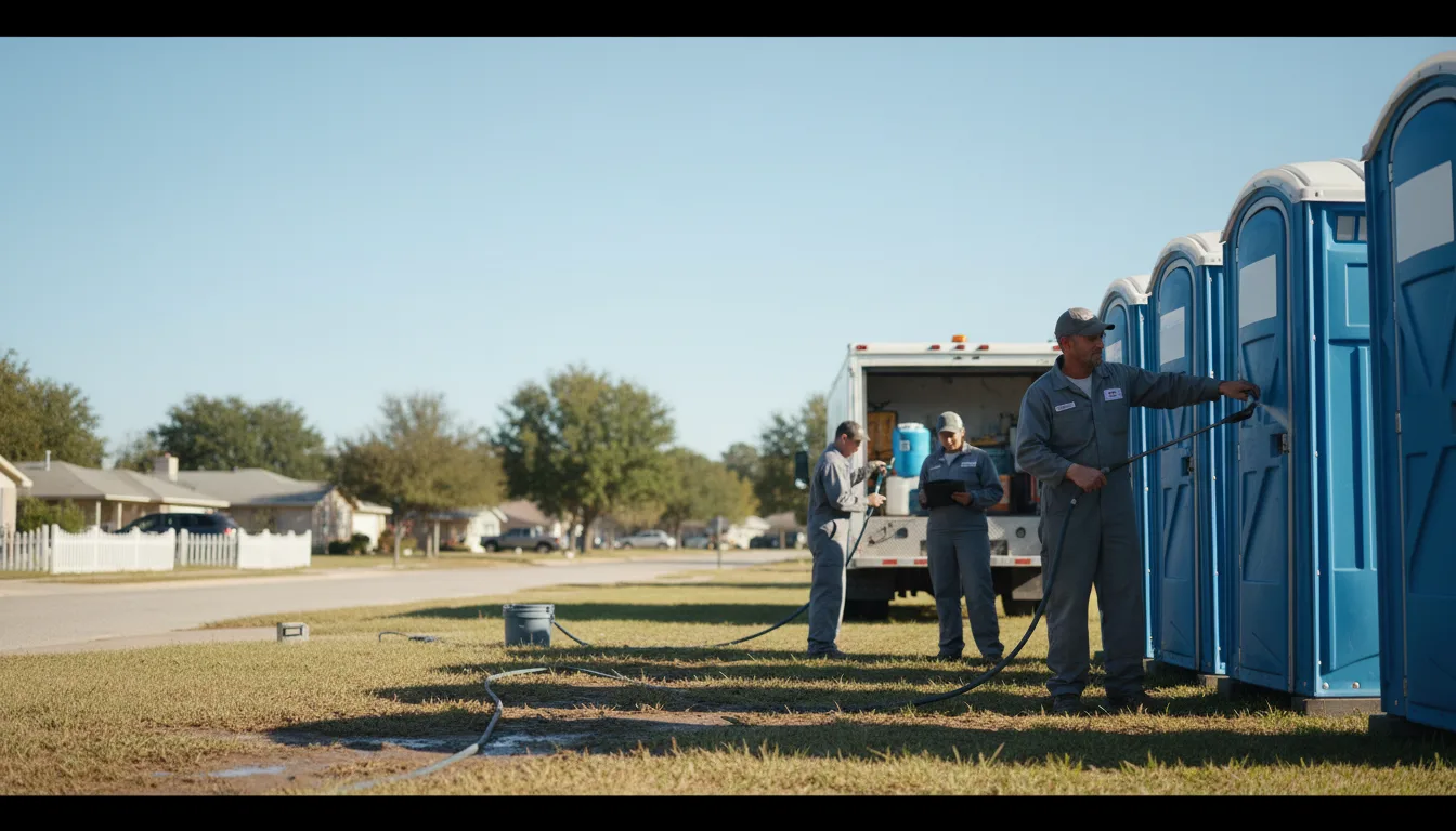 Long-Term Portable Toilet Rental in Tatum, NM near me